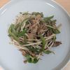 ゆいの作ってみた!投稿(【豚こまもやしの青椒肉絲風】ご飯が進む節約おかず！)