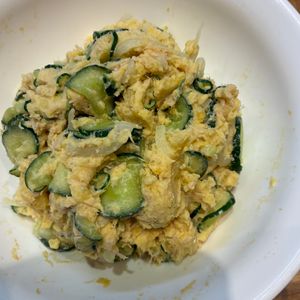 くだもの大好き🧡の作ってみた!投稿(【和風ツナじゃがサラダ】和風も美味しい♡レンジでお手軽副菜♪)