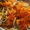 【秋野菜のごまマヨ炒め】子どもが喜ぶ♪給食の大人気副菜！の工程4