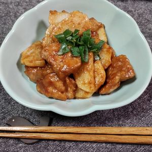 M＊Pの作ってみた!投稿(【長芋と鶏肉の味噌バター炒め】コク旨な絶品おかず♪)