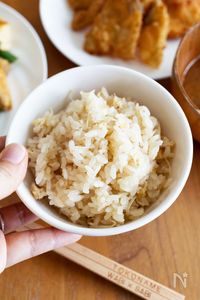 『新生姜のだし炊きご飯』爽やかな生姜の香り♪やさしい味わい♡