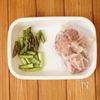 ワンパン10分!【豚肉とアスパラのハニーマスタード炒め】の工程1