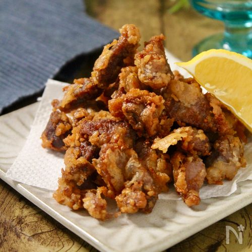 至高のおつまみ!砂肝の唐揚げ