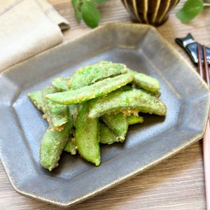 のりのり🐾🎀🤍の作ってみた!投稿(食べる手が止められない!【これは無限のスナップえんどう】)