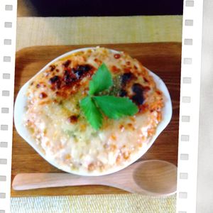 チョロリスの作ってみた!投稿(【豆腐のラザニア】レンジとトースターで！豆腐でお手軽に♪)