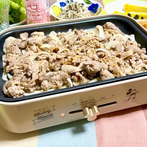 のりのり🐾🎀🤍の作ってみた!投稿(豚のスタミナ旨味噌焼き肉炒め・葉野菜に包んでも最高！)