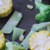 とうもろこしとブロッコリーのフライパン同時蒸しの工程3