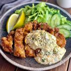 【ザクザクチキン南蛮】食感とタレのしみ具合が最高♪