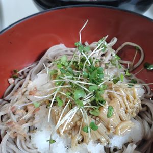 ゆみの作ってみた!投稿(なめたけですぐに！おろしなめたけそば)