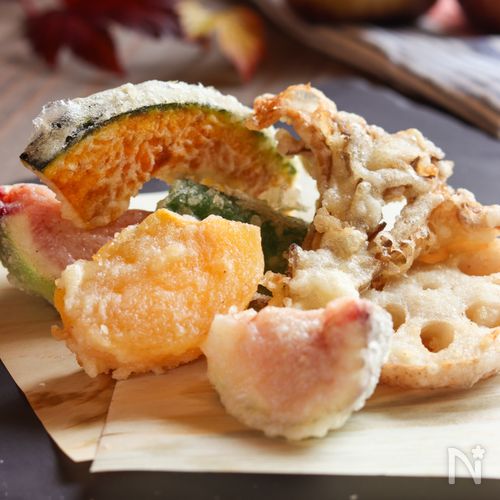 【秋の天ぷら】いちじくや柿でサクッと秋を楽しむ