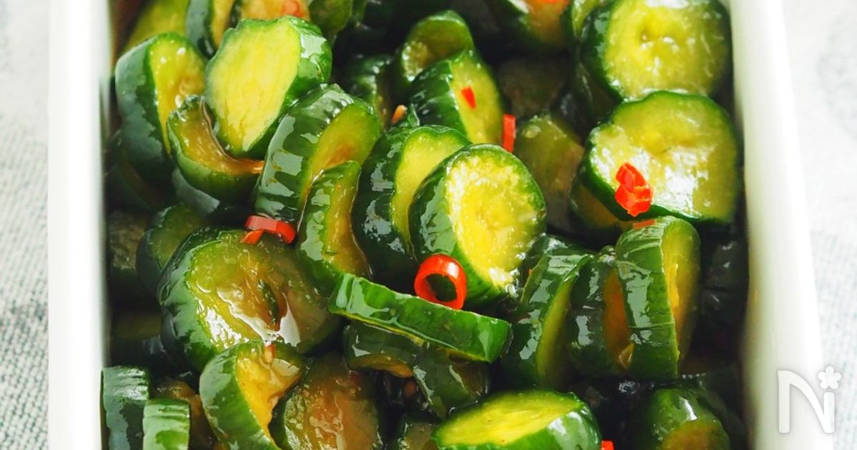 大量消費にはコレ ピリ辛無限きゅうり 作り置き By むっちん 横田睦美 レシピサイト Nadia ナディア プロの料理家のおいしい レシピ