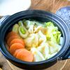 【10分で完成】スープまで飲み干す餃子一人鍋の工程7