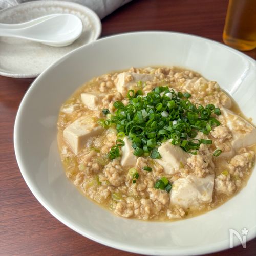 濃厚鶏白湯麻婆豆腐〜柚子胡椒仕立て〜
