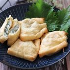 トロリンチーズ！ごま油香る♡ネギしらす大葉チーズ巾着