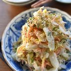 味付け3つ♡最強トリプル♡抱えて食べたい♡白菜のマヨ和え♡