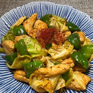 楽ラク手抜キッチン🐶🐾の作ってみた!投稿(【鶏むね肉の回鍋肉】ご飯が進むがっつりおかず！コスパも◎)