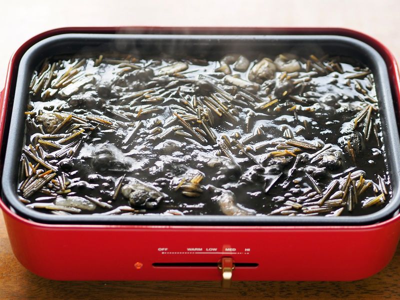 真っ黒パスタのパエリア | レシピサイトNadia