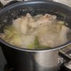 塩麹で旨み爆発♡手羽元でタッカンマリ風鍋の工程2