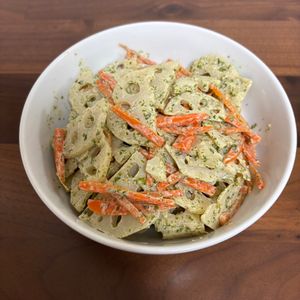 さらの作ってみた!投稿(節約食材でパパッと♩【蓮根海苔マヨサラダ】)