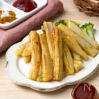 子どもがやみつき！《れんこんカレースティック》