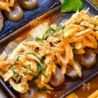【これ食べて3キロ痩せた⑧】ごまだれチキンの手綱蒟蒻