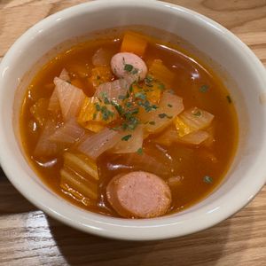 kimiの作ってみた!投稿(煮るだけ簡単！だし＆ケチャップで作る♡和風ミネストローネ)