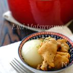 ＊丸ごと新玉ねぎと手羽元のバタービネガー煮＊