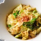 レンジで１分『キャベツの胡麻おかか和え』時短♡簡単副菜