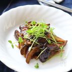 【献立いろいろみそ】茄子のみそ＆わさびソース炒め