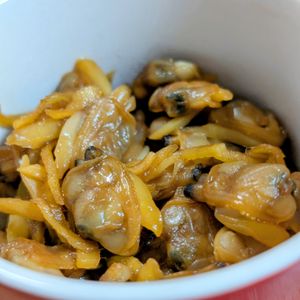 まゆのの作ってみた!投稿(あさりと生姜の佃煮【冷凍・作り置き】)