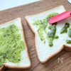 パンやさん以上⁉︎BBLT!バジルベーコンレタストマトサンドの工程2
