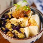 旦那のおつまみ④冷奴🎐とろとろ揚げなすおろし😋🍺