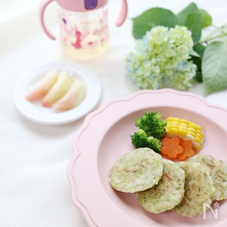 離乳後期 ツナとキャベツのお好み焼き By 植草 真奈美 レシピサイト Nadia ナディア プロの料理家のおいしいレシピ