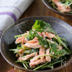 【ささみと三つ葉の明太マヨ和え】さっとできる副菜