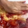 簡単！材料３つ！【冷凍いちごシート】の工程2