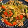 1169387の作ってみた!投稿(夏野菜とひき肉の彩りポークチャプチェ【#作り置き#お弁当】)