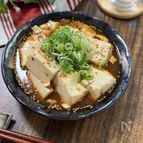 調味料と混ぜるだけ【ピリ辛豆腐】