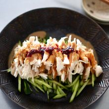 【レンジで超簡単!】しっとり棒棒鶏(バンバンジー)
