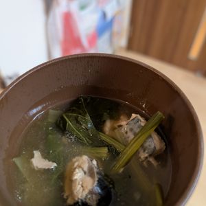 NYの作ってみた!投稿(旨味たっぷり♪サバ缶の具だくさんみそ汁)