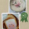 ゆみの作ってみた!投稿(チーズ風味♪ しめじのフライパン豆乳スープ)