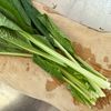 香ばしさ広がる 焼きしめじと小松菜のすまし汁の下準備