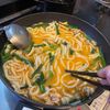1095062の作ってみた!投稿(ラクうま♡ワンパンチゲ風うどん🍲)