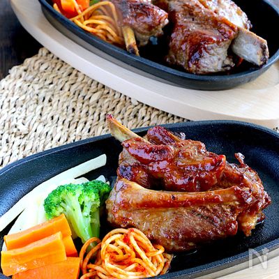 お肉柔らか♡こってり爽やかな美味しさ♪マーマレードスペアリブ