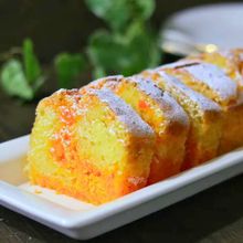 人参のマーブルパウンドケーキ♪野菜ケーキ