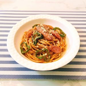𝔂𝓾𝓶𝓲🍓の作ってみた!投稿(【普通より、ちょっとおいしいナポリタン】大満足のコクとうま味)