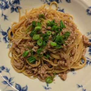 たりおの作ってみた!投稿(【ワンパンひき肉パスタ】こんなに簡単でいいの？！)