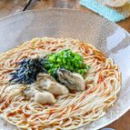 手間なく絶品！スッキリさっぱり【かきの冷やしそうめん】