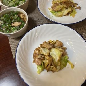 Hikeyの作ってみた!投稿(ガッツリおかず♡鶏もも肉とキャベツのバター醤油炒め)