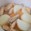 とろしみ~♡柚子香る鶏だし大根の工程2