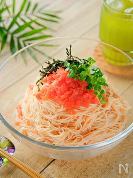 明太そうめん